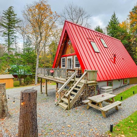 Moments To Mount Snow Idyllic A-Frame Cabin Villa Wilmington Ngoại thất bức ảnh